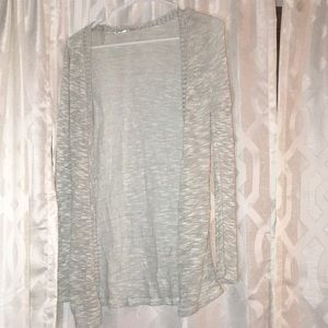 Silver cardigan